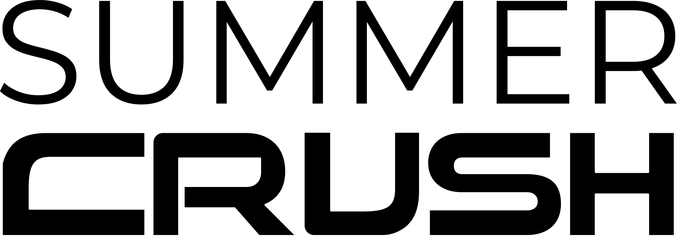 Logo Summer Crush Black